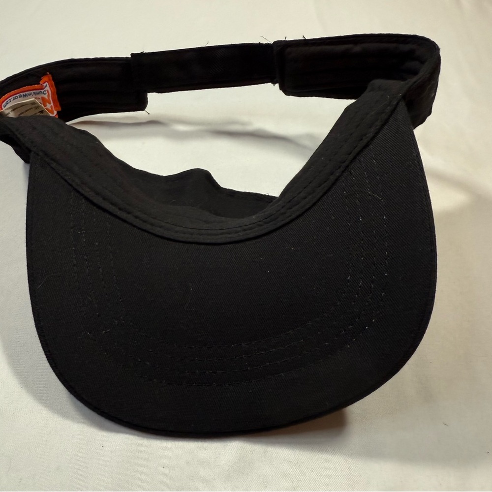 DNKN Donuts Halo Black Visor with Vibrant Orange Logo - Picture 9 of 9